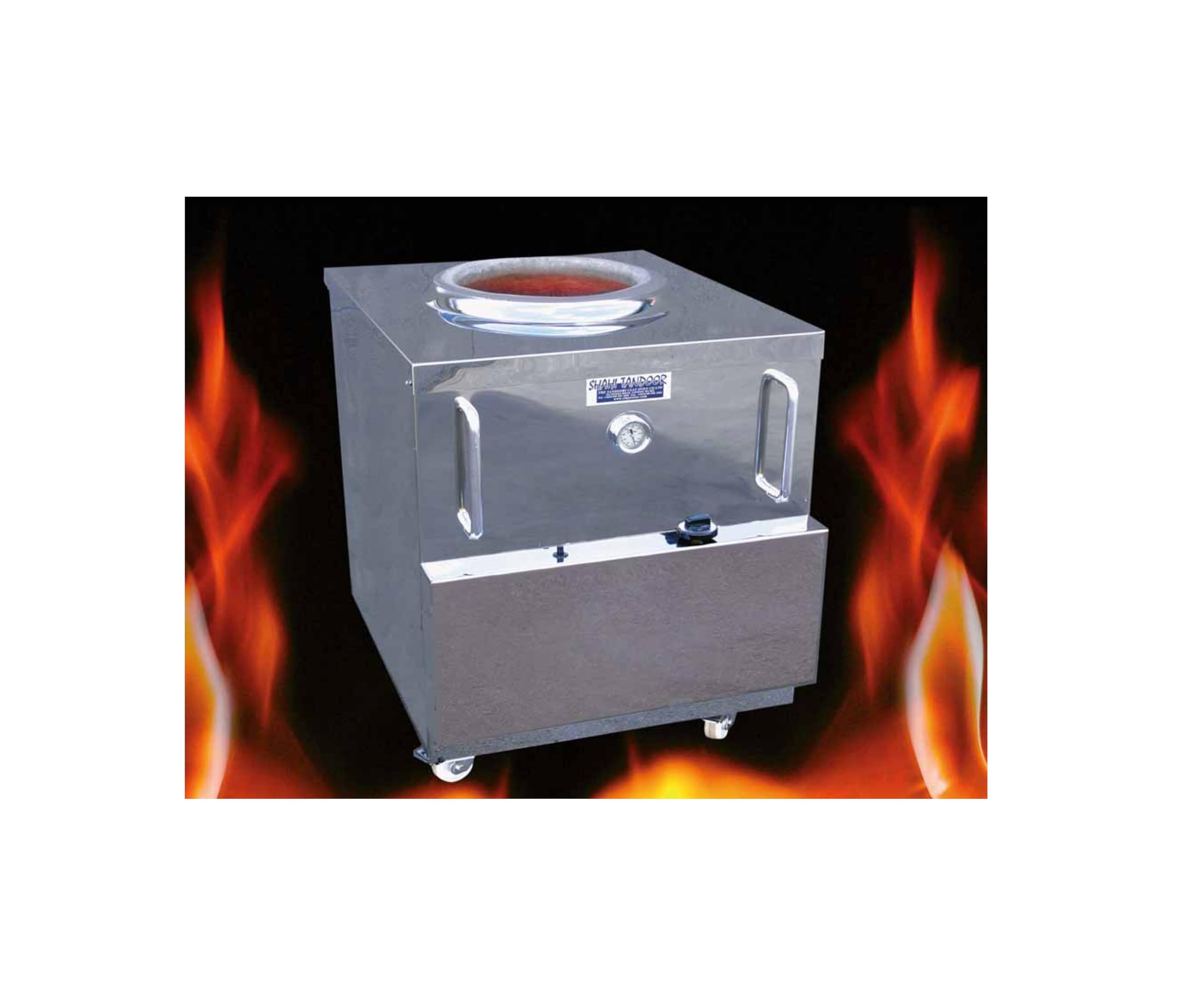 Tandoor Kit d'assemblage pilote avec valve à gaz et bouton Kit complet Tandoori brûleur d'allumage Shaan Shahi argile four de rechange