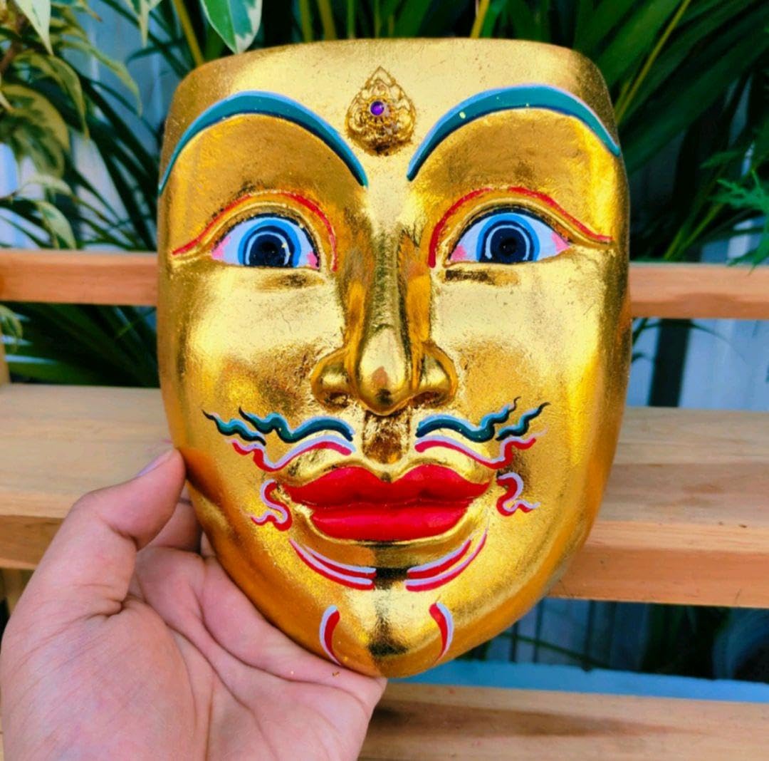 Na Na Thong Mask タイのお守り プラクルアン 恋愛 幸運 金運 Amazon