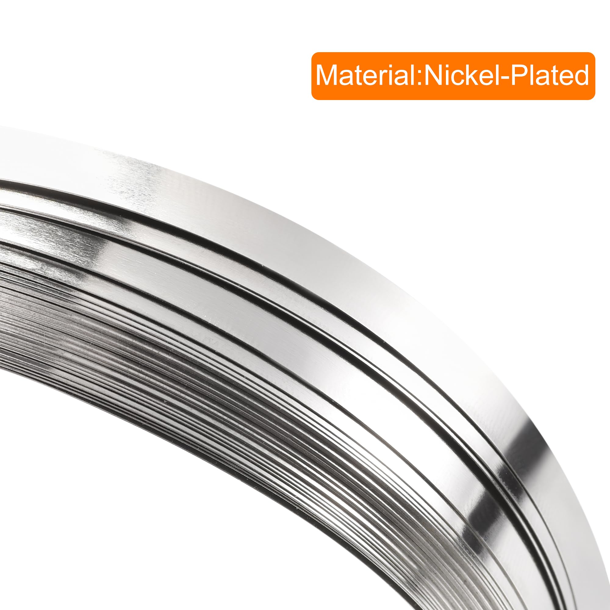 QUARKZMAN Nastro Di Nichel Puro 0.2mm X 8mm X 5M Saldatura a Batteria Nastro Di Saldatura Al Nichel per Pacco Batteria E Saldatura a Punto 1 Pz