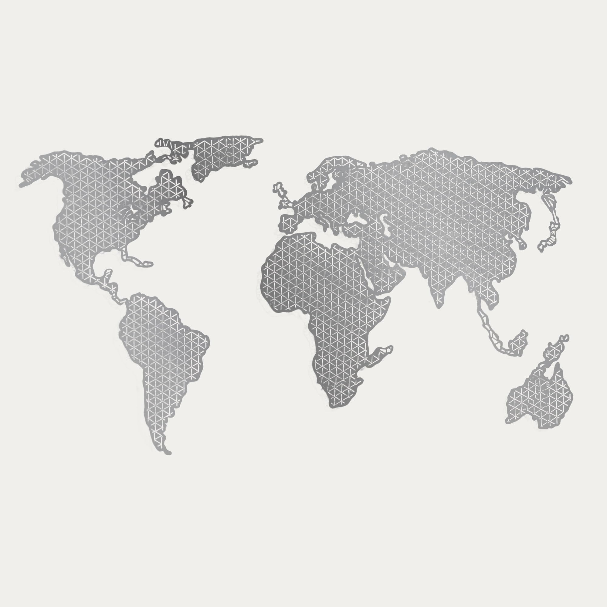 Amazon.com: NEODECO Parametric World Map Wall Art, Push pin world