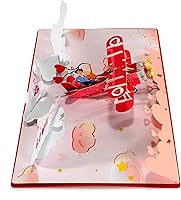 Vista 3 de CUTPOPUP - Tarjetas troqueladas en 3D para el Día de San Valentín, tarjetas románticas, tarjeta de aniversario de boda o de cumpleaños, tarjetas