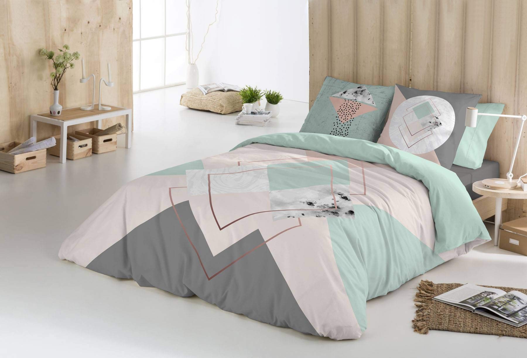 S2802664 Copripiumino Bjorn, misura letto da 135, 220 x 220 + 45 cm