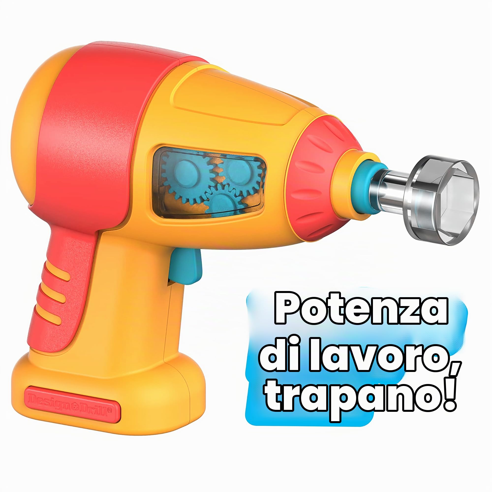 Elicottero di Soccorso con Bolt Buddies Design & Drill di Learning Resources, Gioco di costruzione per sviluppare la motricità fine