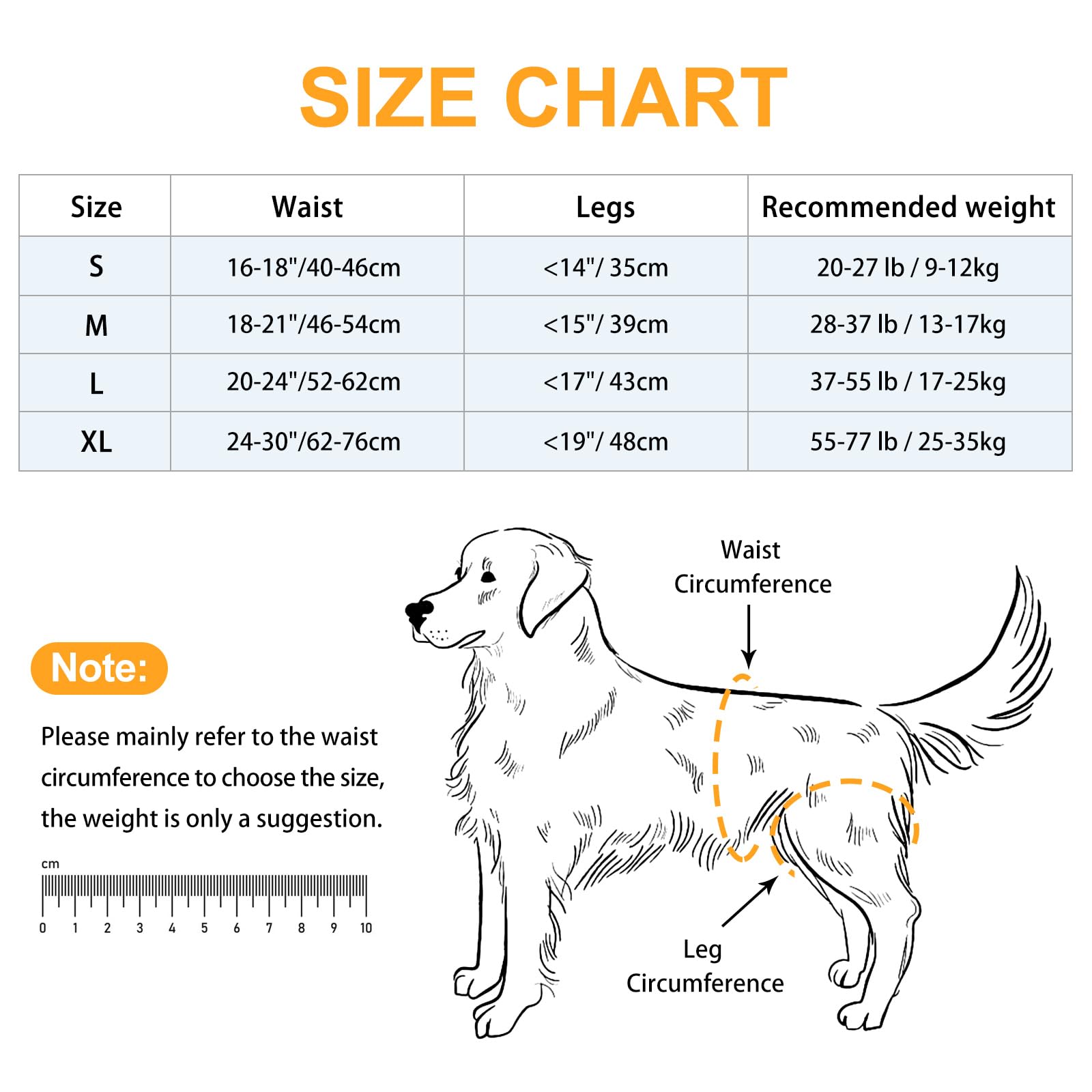 Dotoner Imbracatura per Cani, imbracatura cane zampe posteriori, Pettorina di Sollevamento per Taglie Piccola Media Grande, Assistenza alla Mobilità Anziani o Infortunati