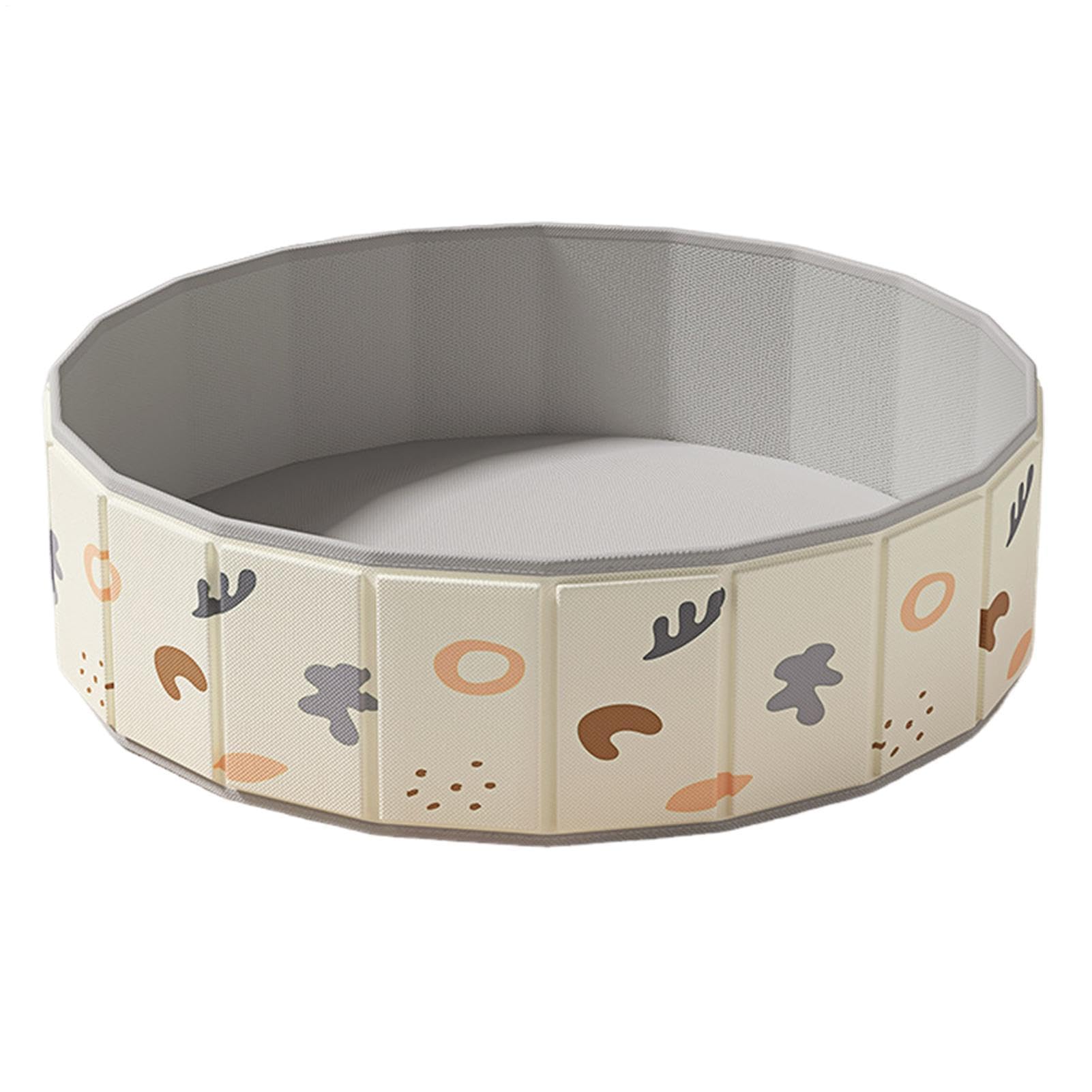 Piscina Plegable Para Perros, Bañera Para Gatos, Lavabo Para Mascotas | Lavabo Portátil Robusto 80x30 Cm Sin Inflar. Ideal Para Refrescar A Mascotas Y Niños En La Terraza.