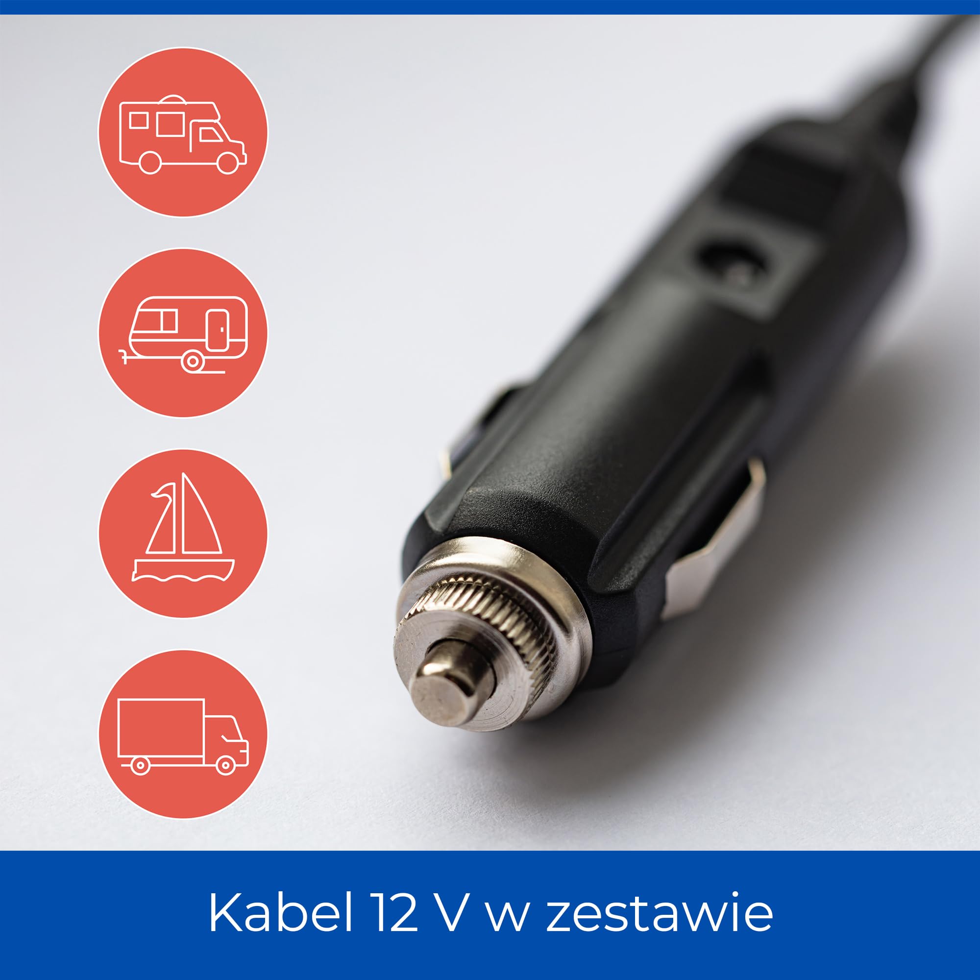 Cello Ctrav-27TZF 27" Smart LED 12V Traveller TV/DVD z systemem Tizen OS, głośniki Pitch Perfect, Bluetooth, HDMI, USB, mały telewizor do kamperów, ciężarówek (HGV) i łodzi