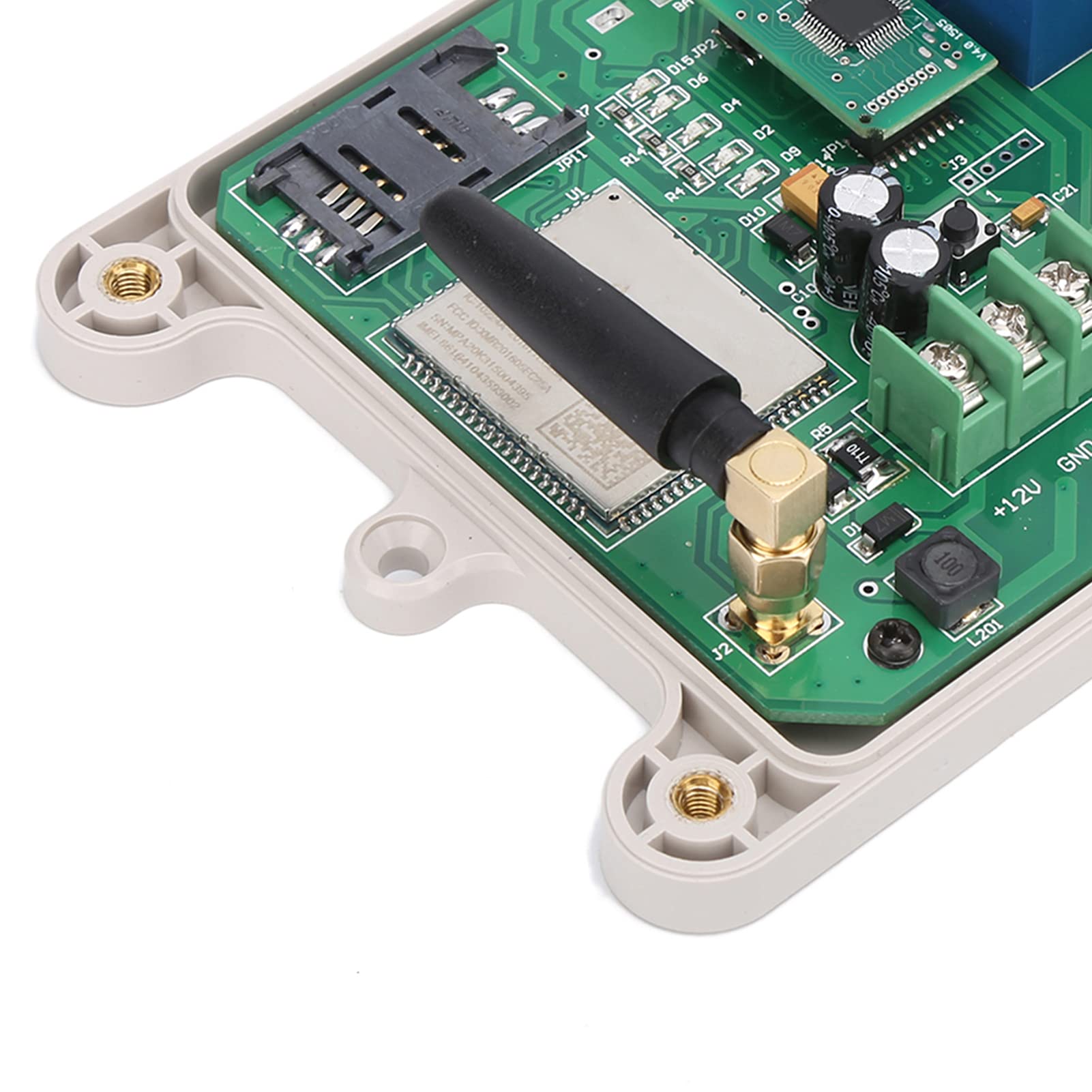 Dwukanałowy pilot zdalnego sterowania GSM-AUTO4G do 12 V DC IP65 4G/3G/GSM podwójne wyjście przekaźnikowe sterowanie połączeniami SMS częstotliwość USA