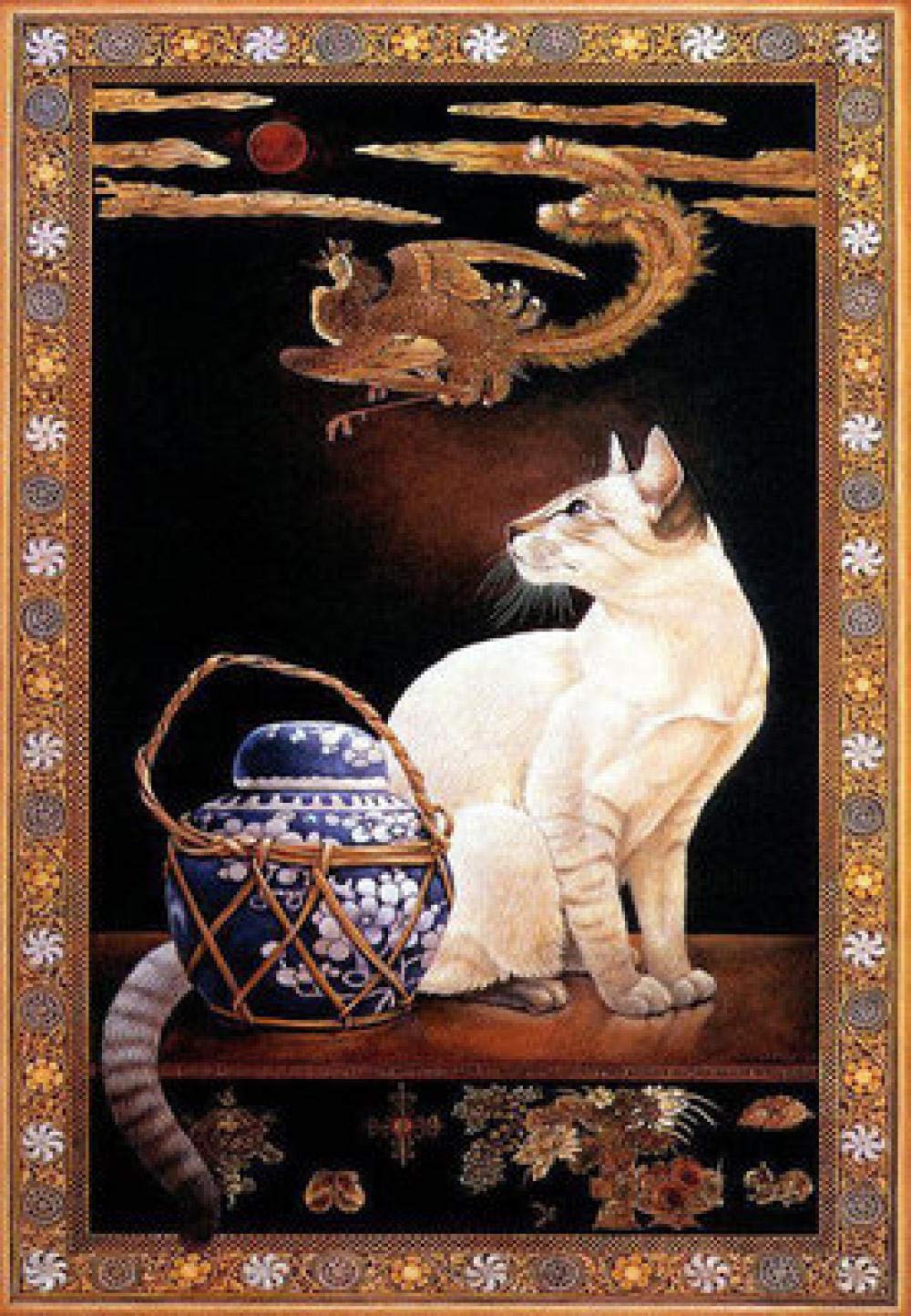 Peinture diamant 5D chat cadeau créatif broderie strass carré
