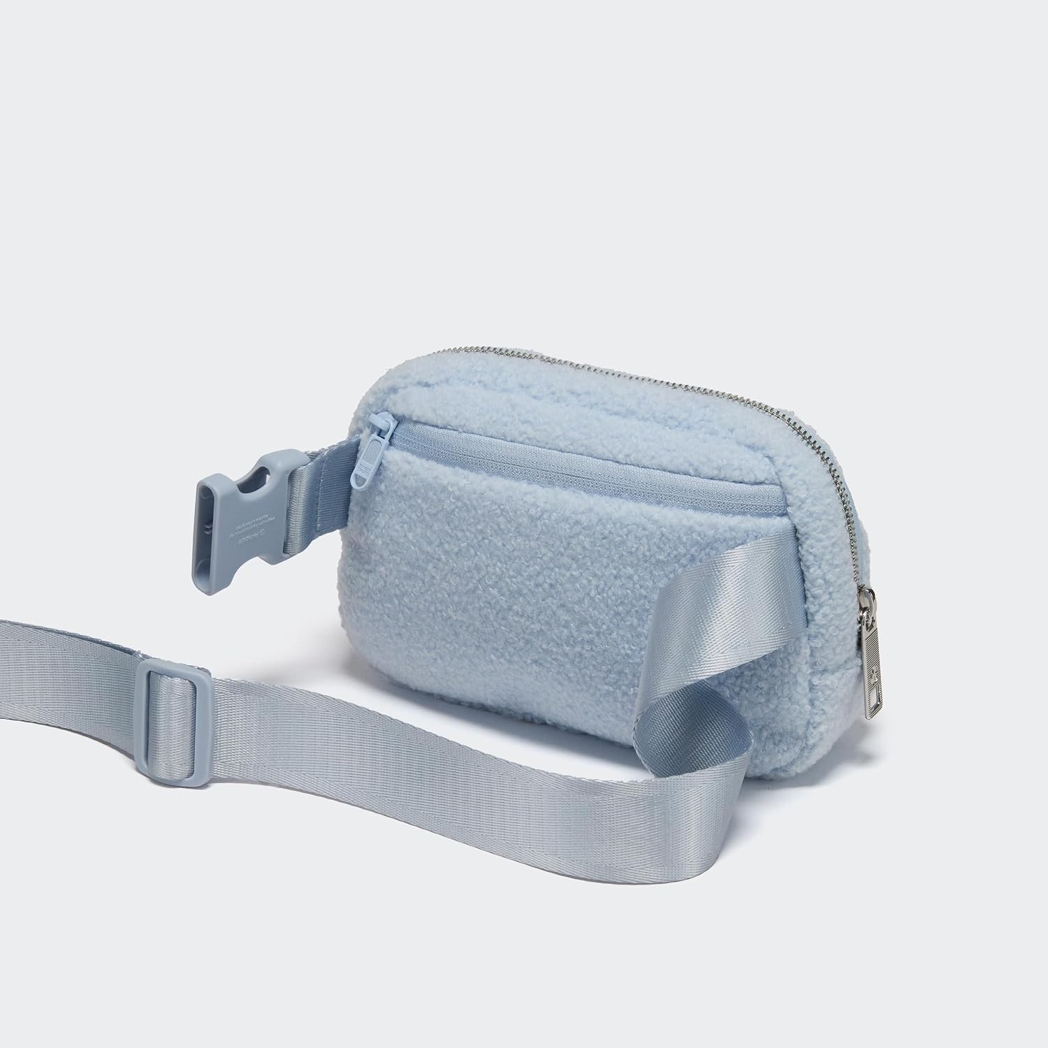 Pander Fanny pack Everywhere Fleece Belt Bag for Women and Men with Adjustable strap Belt, 1L. (Windmill Blue)