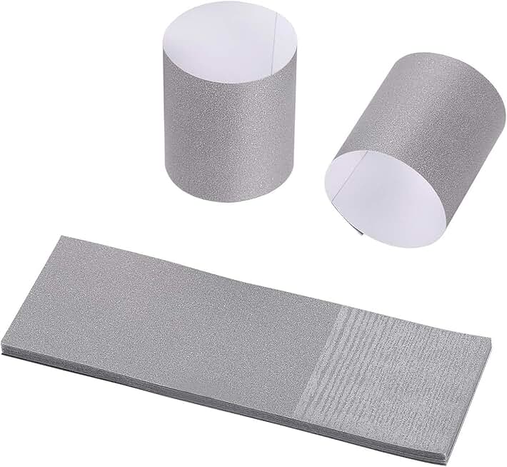 paper napkin rings self adhesive