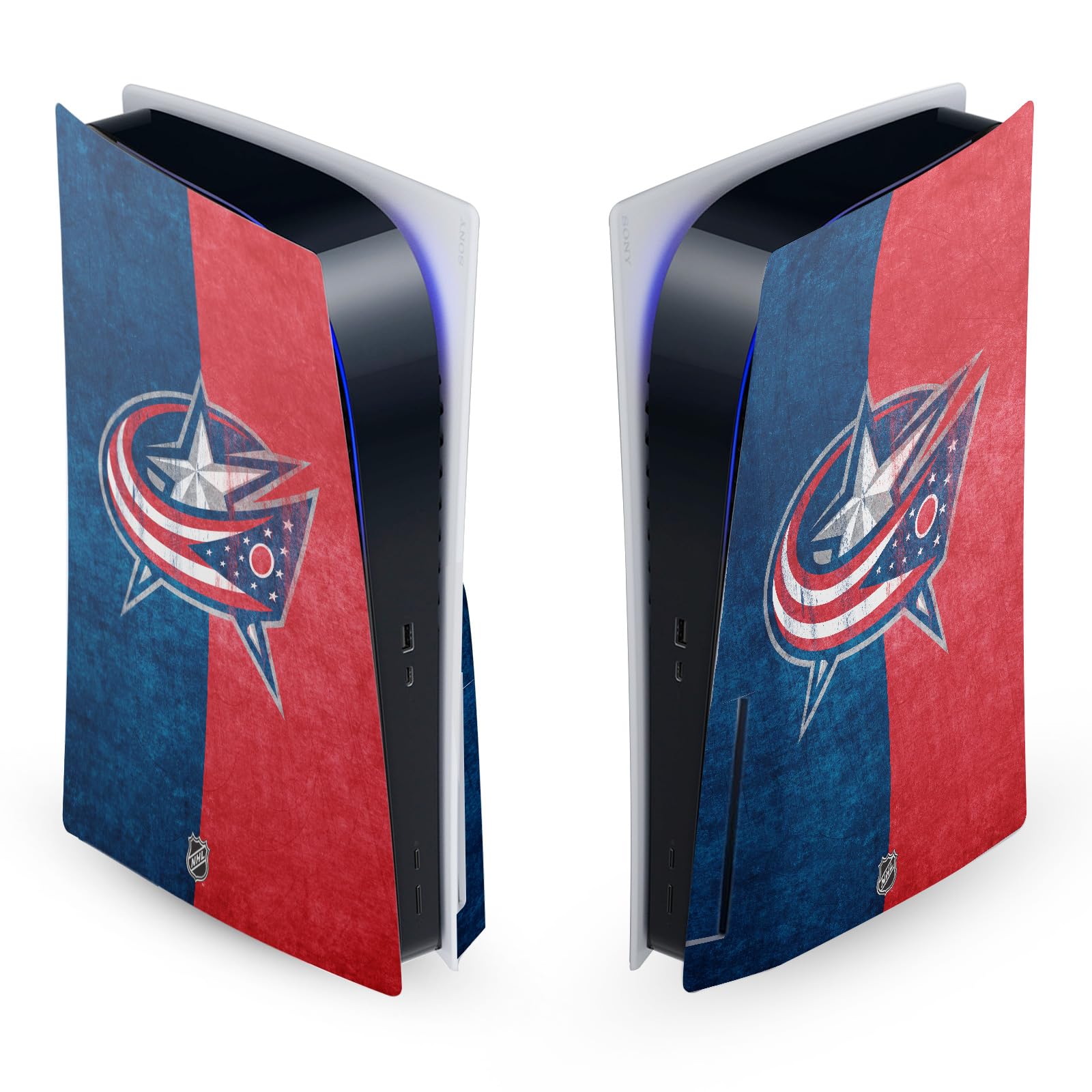 Autocollant PS5 NHL Columbus Blue Jackets Protège Façade Vinyle - 8