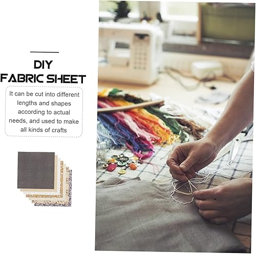 Miniatura 2 de COHEALI 35 Pcs DIY Cotton Patchwork Crafting Fabric Spring Fabric Squares Sewing Fabric Squares Fabric Bundles Floral Craft Fabric Patchwork