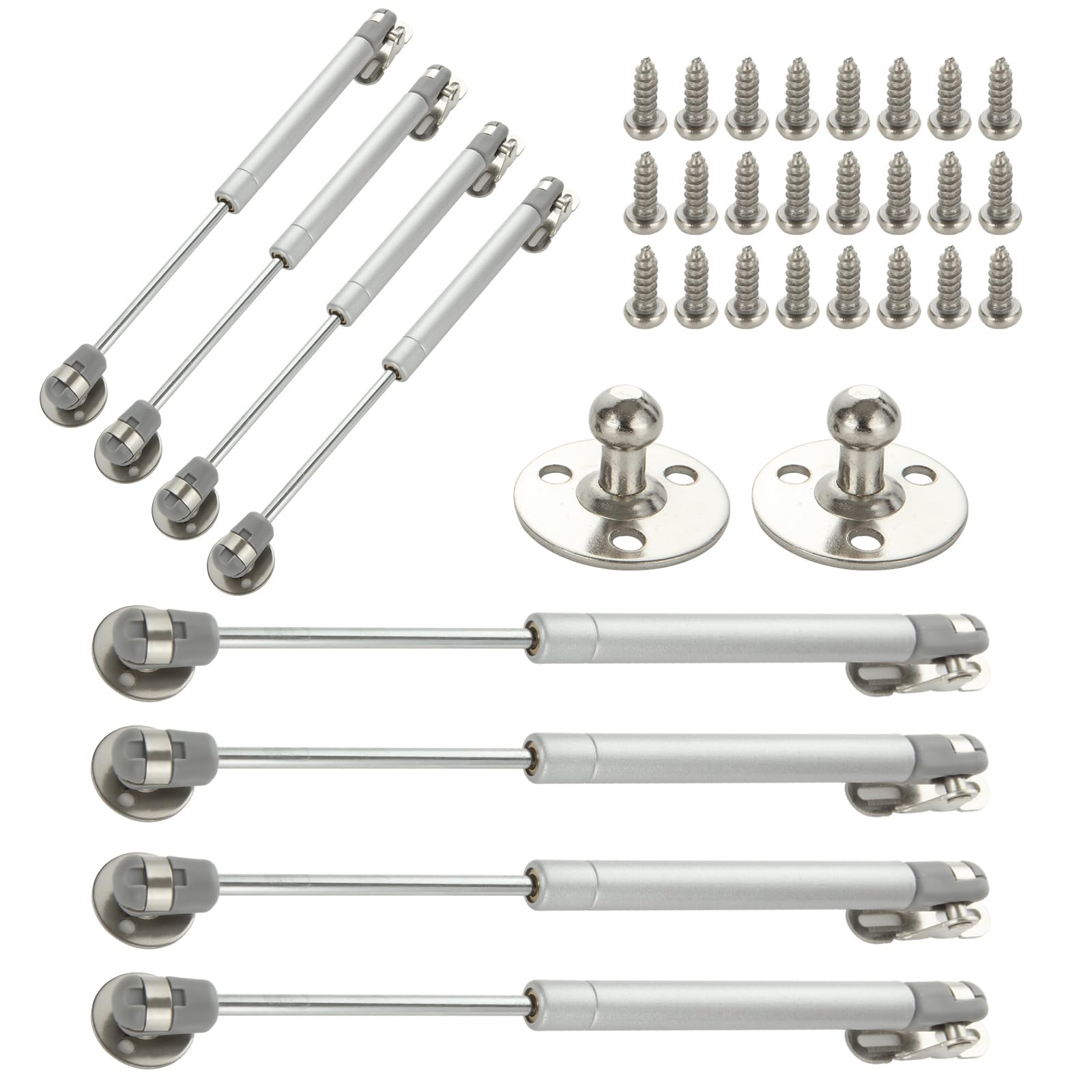 Lot de 20 supports muraux à ventouse transparents pour étagères en