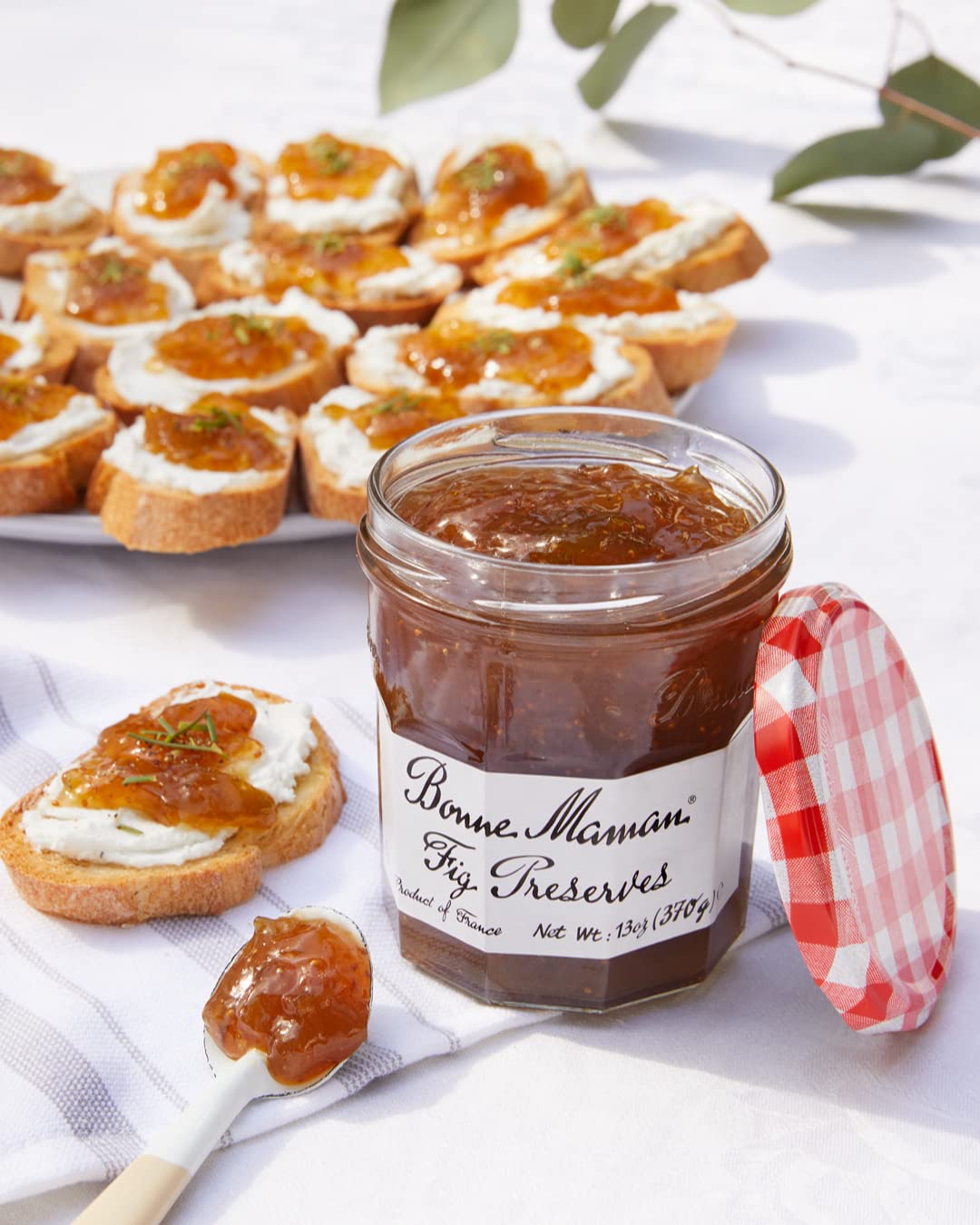 Bonne Maman Fig Preserves, 13 Ounce (Pack of 6)