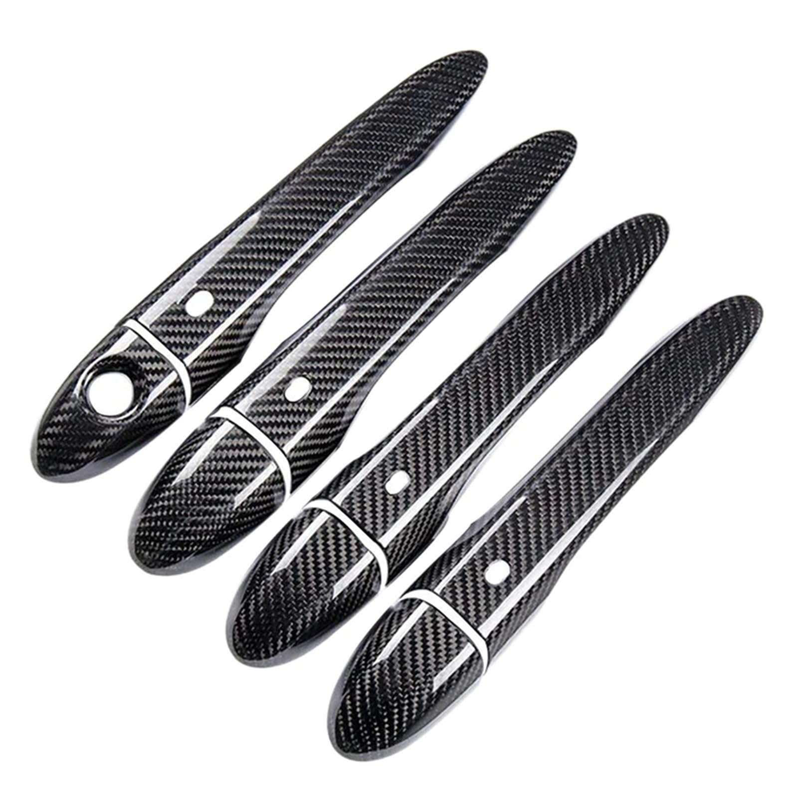 Rdwspli One Color Exterior Handle Shell Compatible With Maserati For Levante 2016 2017 2018 Carbon Fiber Outer Door Handle Cover Trim Decoration