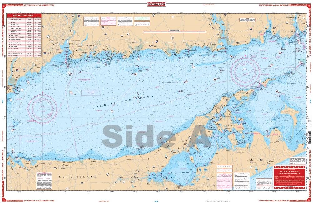 Standard Navigation, 27 Stratford Shoal to Newport Rhode Island