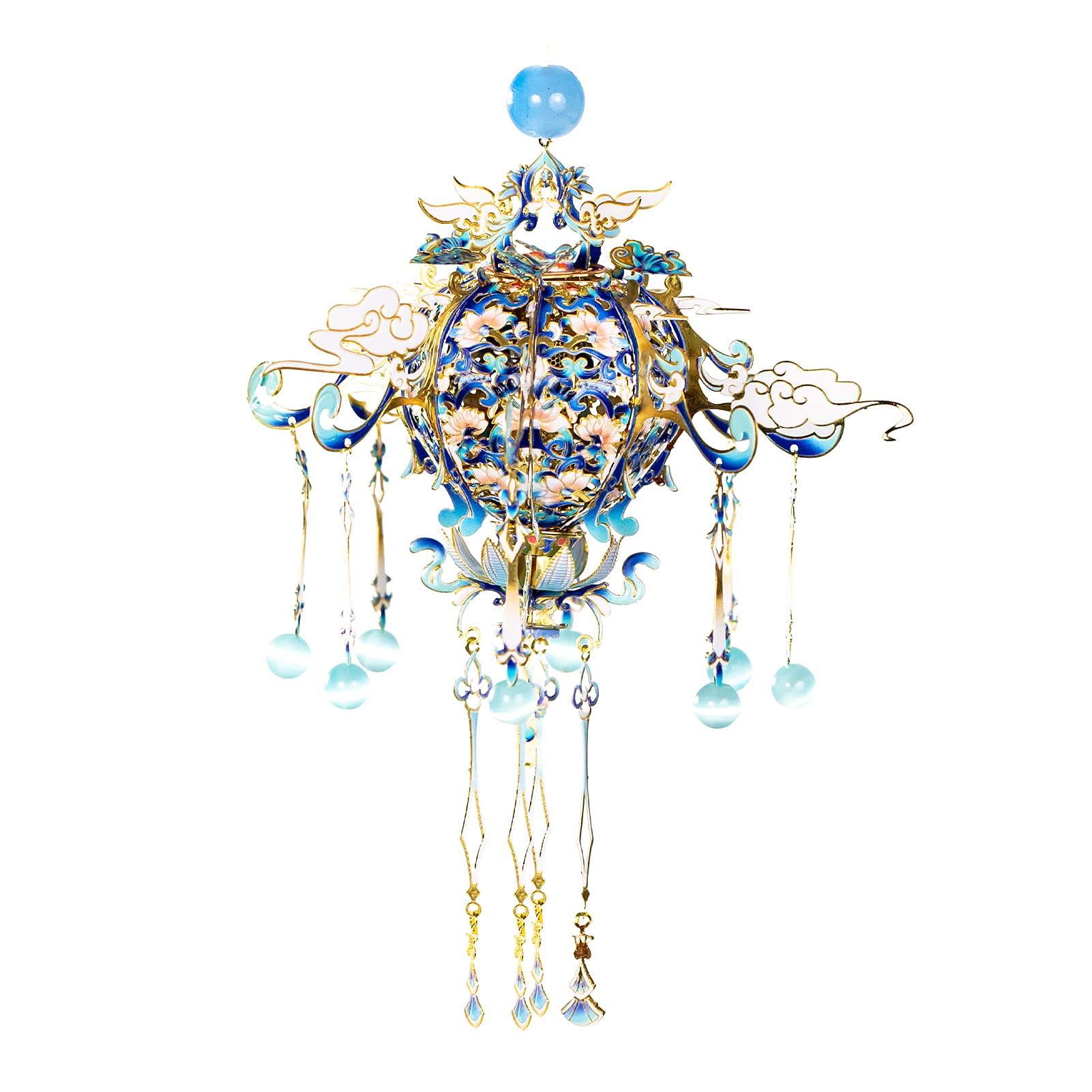 MU 3D Metal Puzzles Model Kits Building for Adult to Build Scented Sachet A, Ancient Palace Miniature Assembling, Birthday DIY Gifts and Home Decor