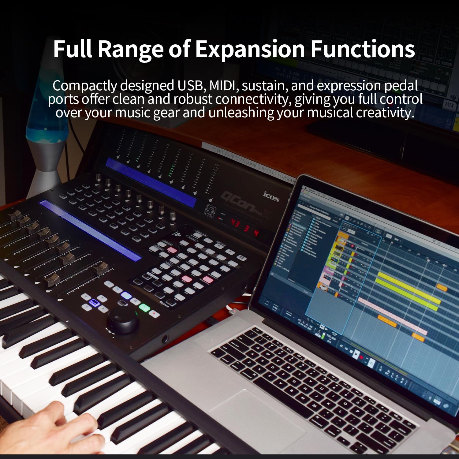iCon - iKeyboard 5Nano - tastiera MIDI a 49 tasti