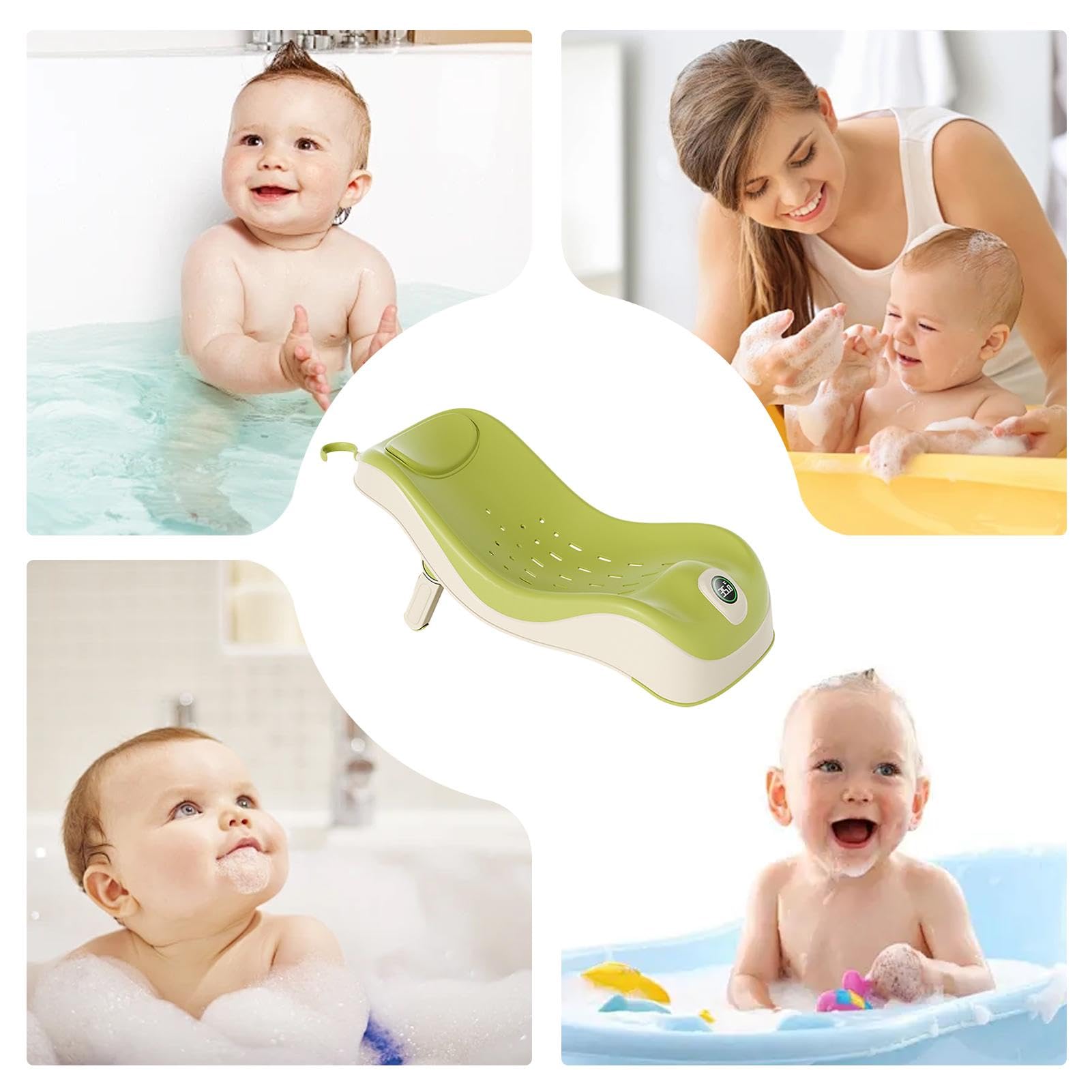 Asiento de baño para niños pequeños, Soporte de baño para niños Estación de | Estación de lavado de cabello con soporte de baño , diseño de ergonómico, asiento de bañera i