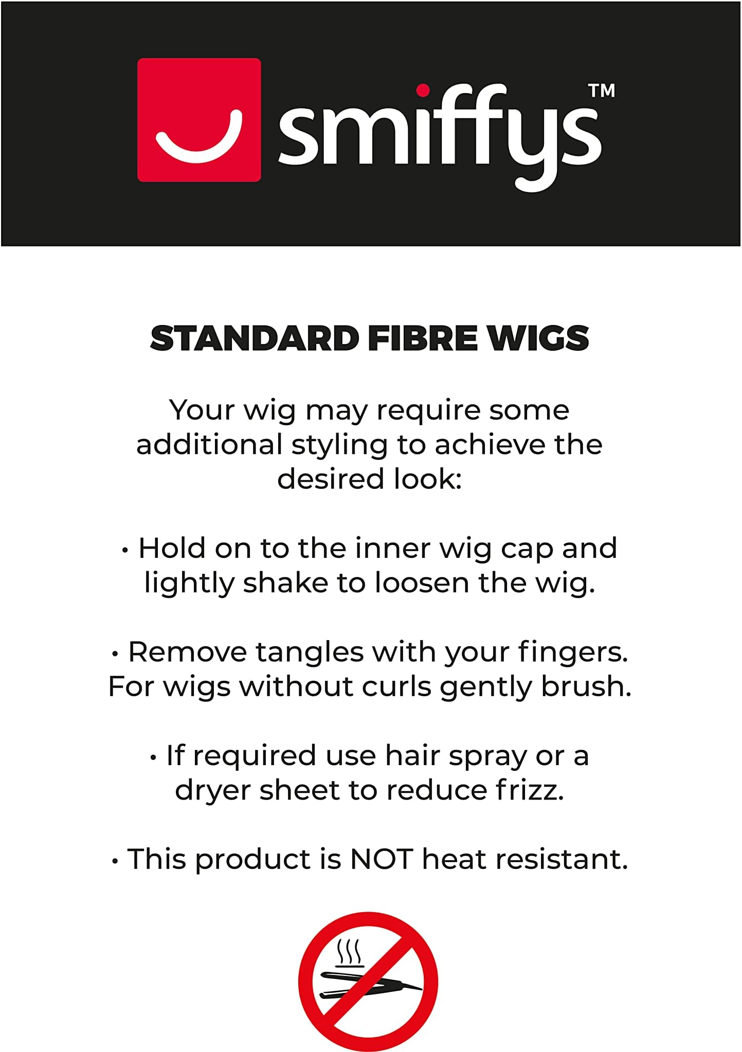 Smiffys 70's Heartthrob Wig - Brown