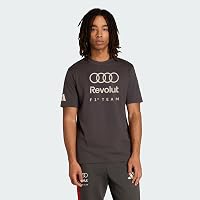 adidas Uomo Audi Revolut Formula One Team Dna Graphic Shirt, Utility Black
