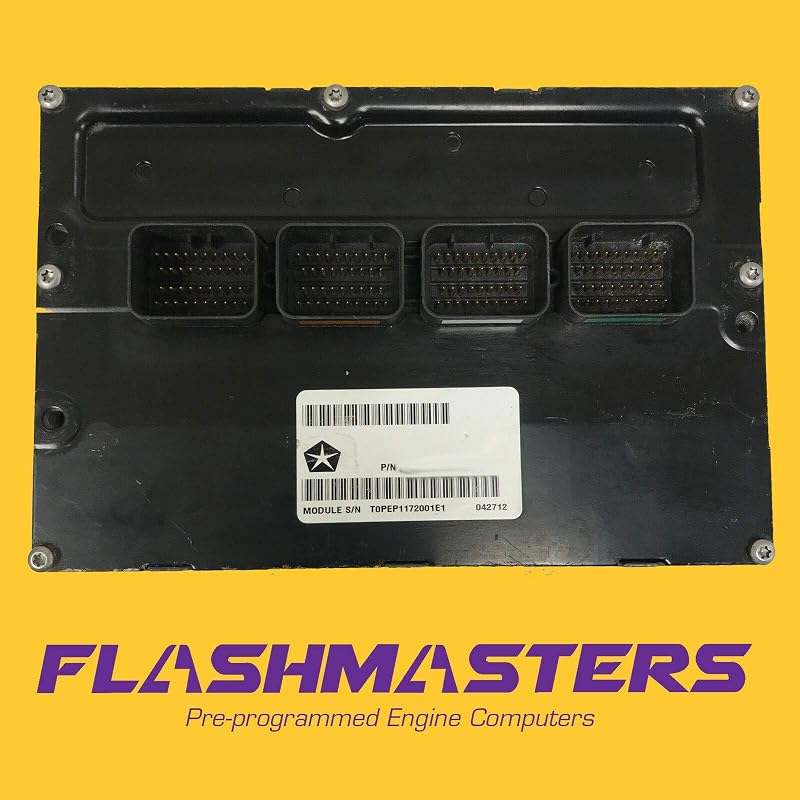 Módulo de controle do motor ECM PCM ECU Flashmasters P56044552 para Jeep Grand Cherokee 4.7L 2005 – 1 unidade