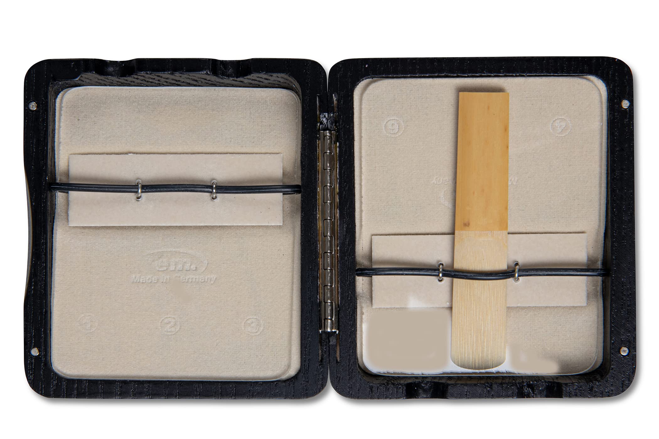 Gewa 751004 Blätteretui Klarinette 6 Blätter, schwarz lackiert