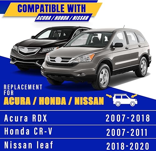 Miniatura 5 de Repuesto de 3 limpiaparabrisas para Honda CR-V 2007-2018, repuesto de limpiaparabrisas original de 26"16"14" (juego de 3) gancho UJ