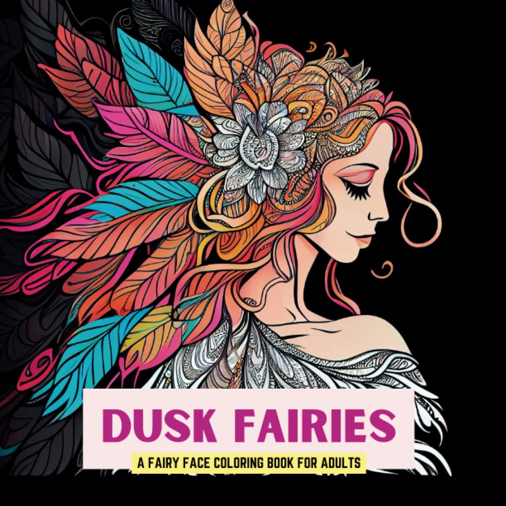Dusk Fairies coloriage fées adultes pour vos soirées détente au coin du feu