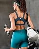 Sujetador Deportivo de Alto Impacto RUNNING GIRL para Mujer, de Espalda Racerback, Top de Entrenamiento de Línea Larga con Push Up 7