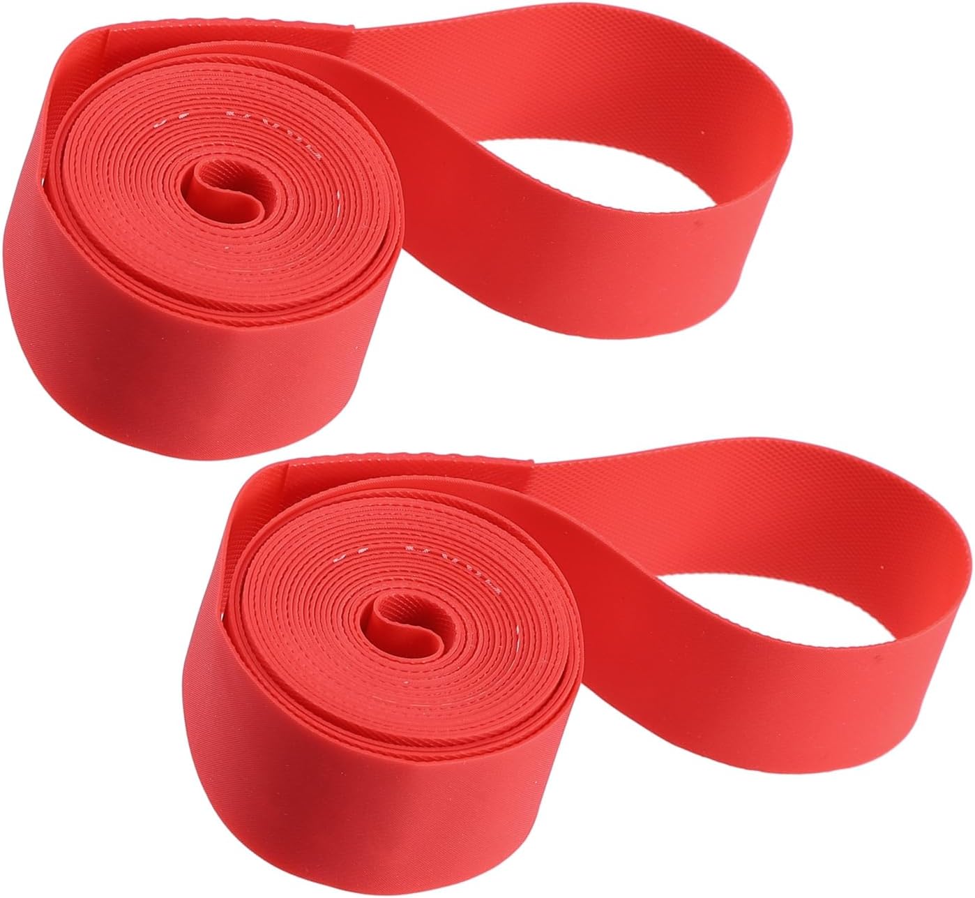 INFINAUTO 700C 27" Bike Bicycle Wheel Rim Strip Rim Tape Liner Inner Tube Protection Band PVC Red Pair Replacement Car Parts Stylish Design