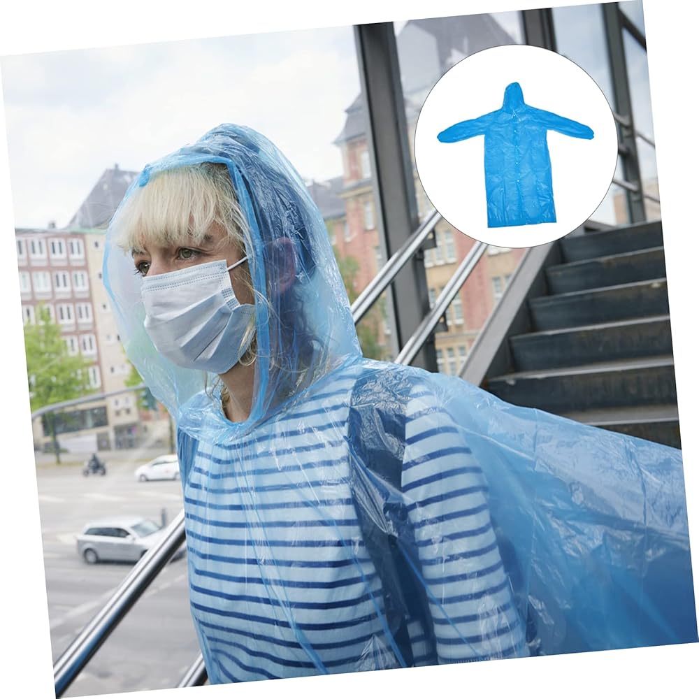 Amazon.com: Yardenfun Rainproof Poncho for Adults Full
