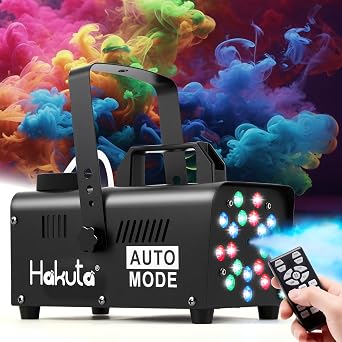 Hakuta Automatic Fog Machine with Racing, Jumping, Fading, Flashing Modes