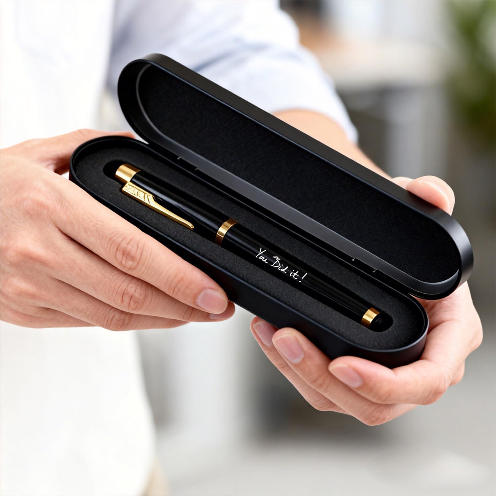 PhD Graduation Gifts - “It’s Dr. Actually” Graduation Gel Pen & Case - Doctorate Graduation Gift for PhD - Class of 2026 Dr. Gift for Men Women