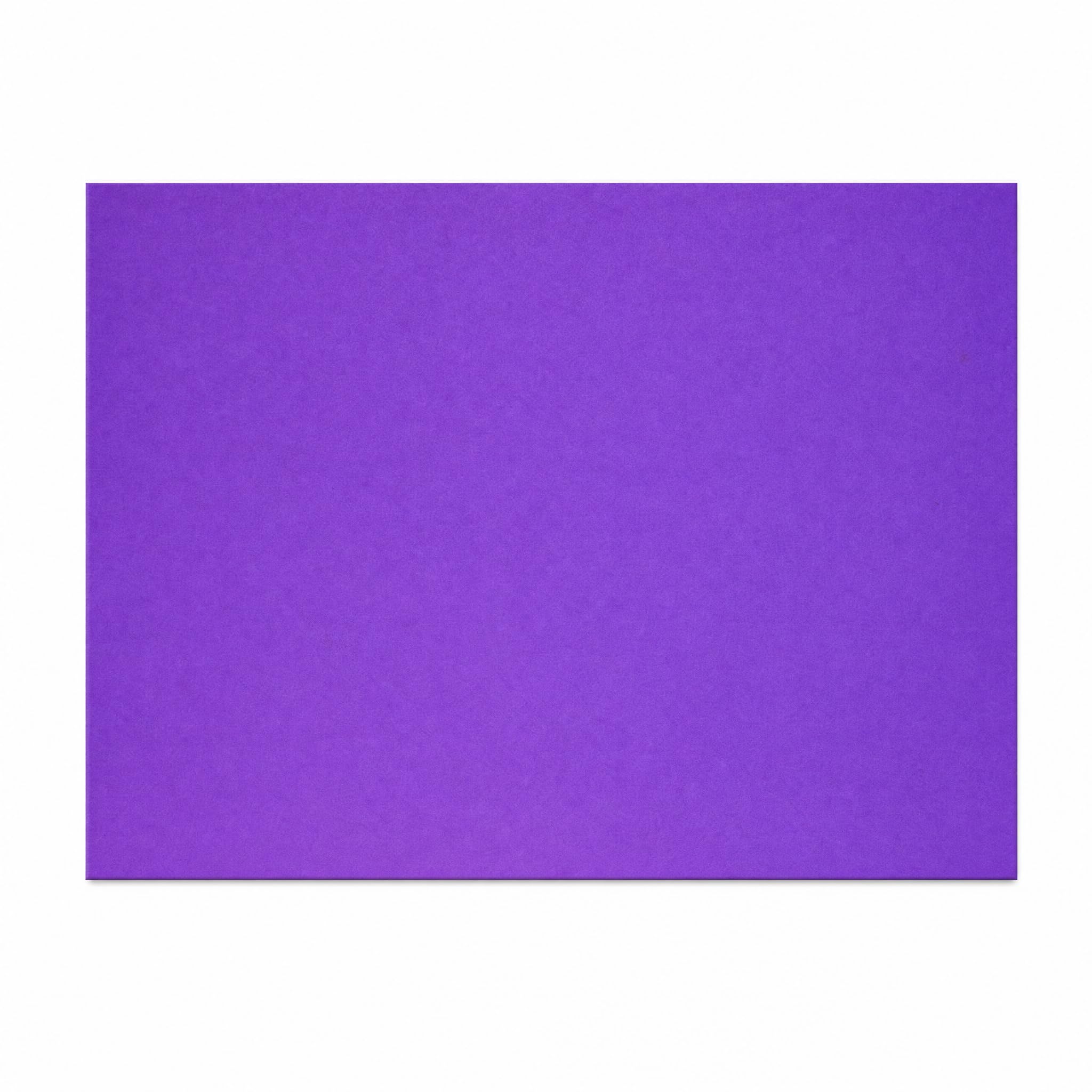 Cartulina Colores 180 g/, Morado oscuro 4K - 50 hojas