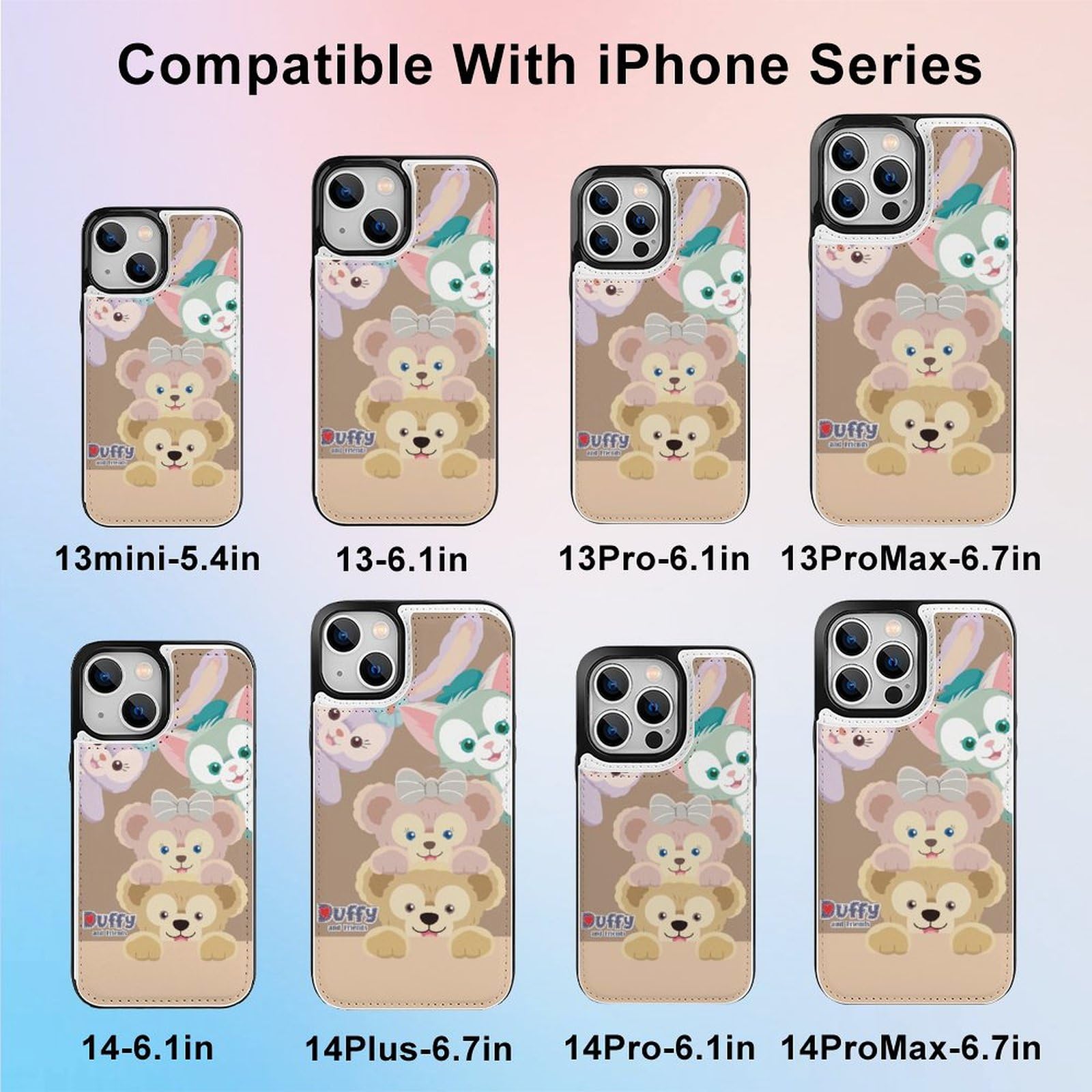 Amazon.co.jp: iPhone16 Pro Max 用 手帳型 ケース ダッフィーフレンズ