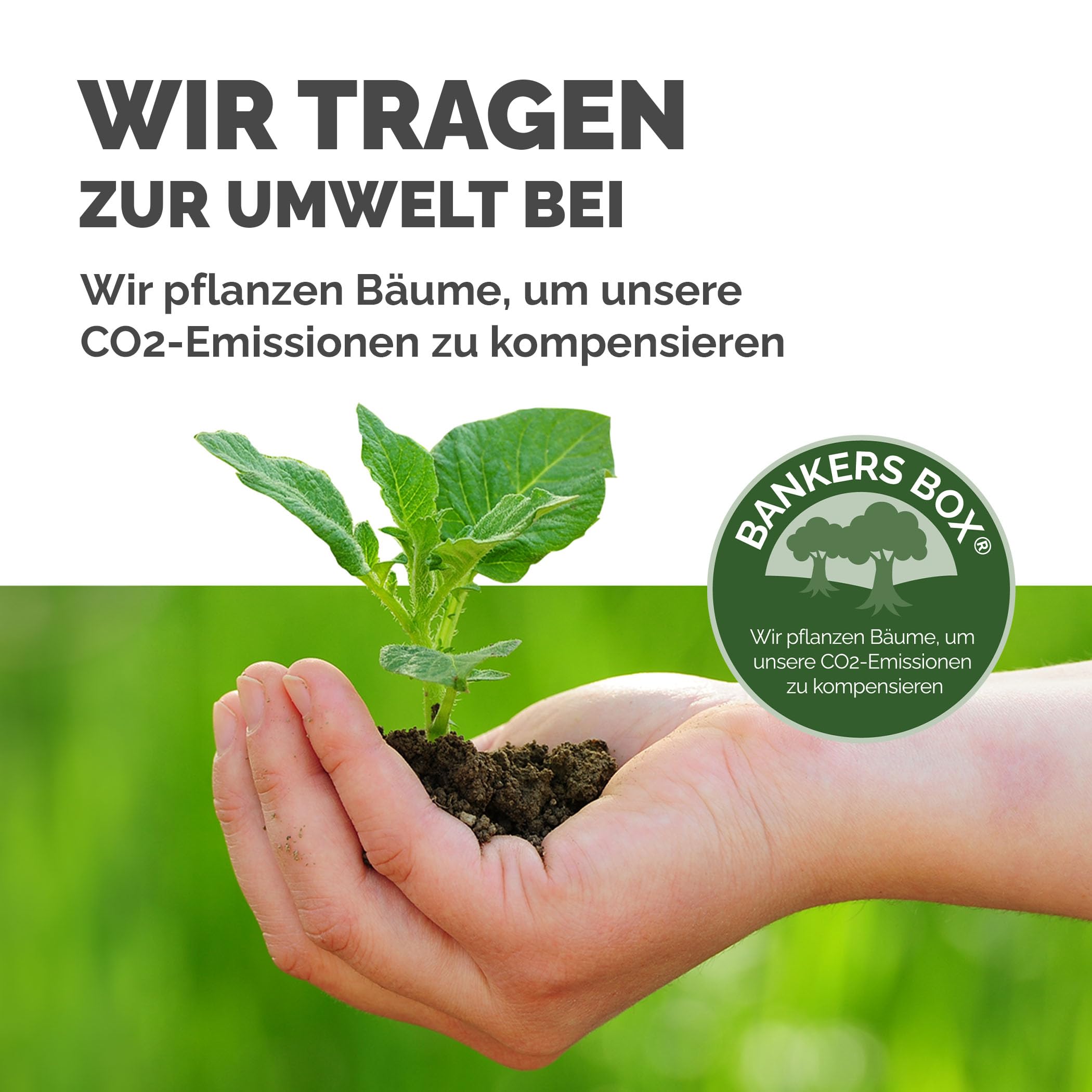 BANKERS BOX 38L Kunststoff-Aufbewahrungsbox 3er-Pack, BPA-frei & 100% recycelte Deckel, verschachtelbar & stapelbar, Staubschutzdeckel, 25x38x56cm, ideal für Haus & Büro Organisation