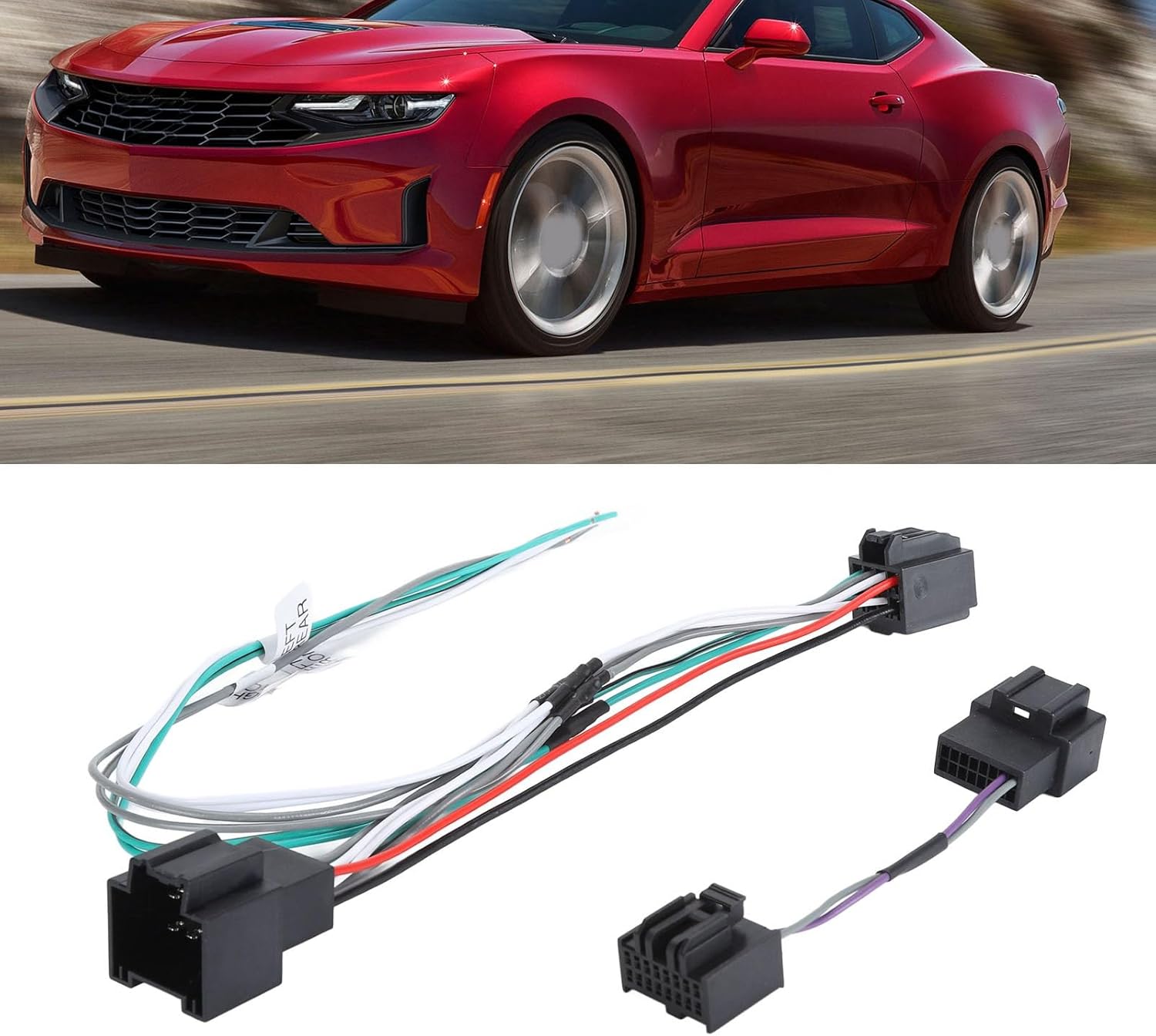 2pcs amp Amplifier Adapter Interface for c7 2014 to 2019 car Stereo System Amplifier Wire Harnesses Adapter ANC Harness