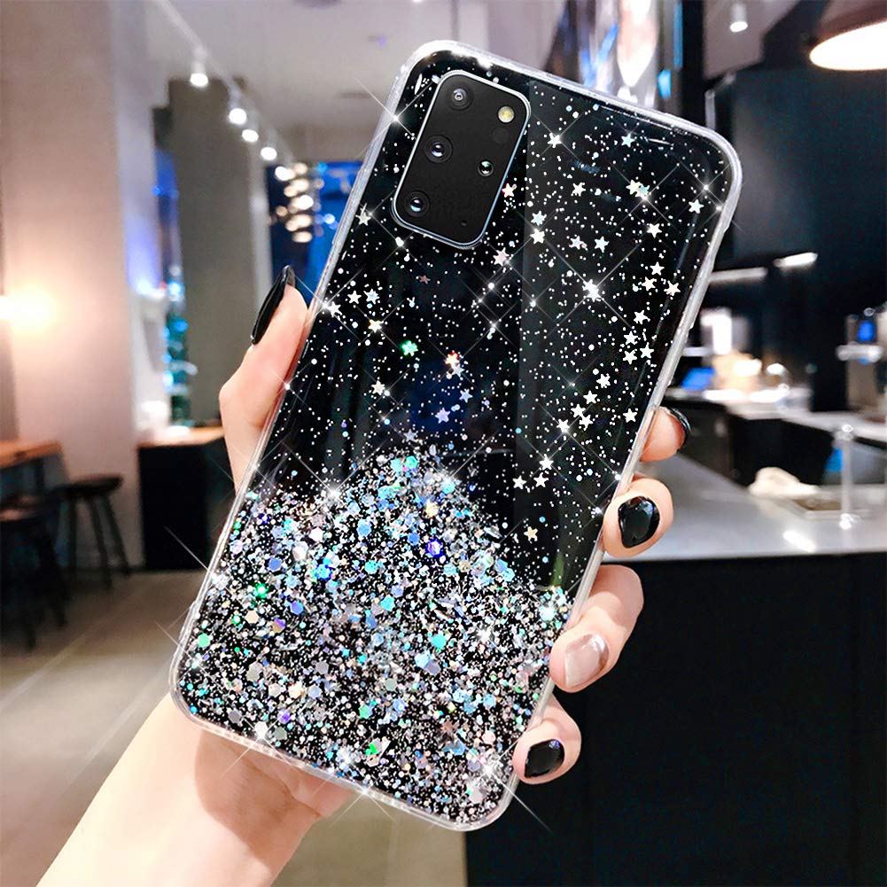Uposao Handyhülle Für IPhone 11 Pro – Glitzer Diamant Strass Design, Transparent TPU | Stoßfest, Mit Stylus Pen