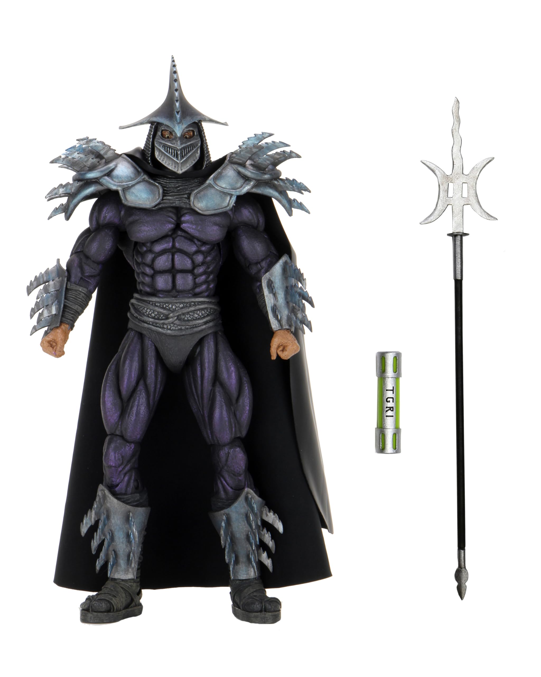 NECA Official- Teenage Mutant Ninja Turtle 1991 Movie Super Shredder Shadow Master Ultimate 7" Action Figure