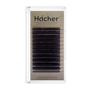 Brown Lash Extensions 03 05 07 C D Curl 8-16mm Mixed, Colored Lash Trays for Eyelash Extension Dark Brown, 0.05 D 8-16mm