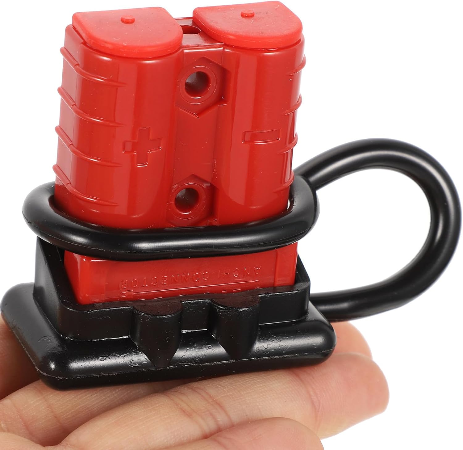 4pcs Battery Quick Connect Disconnect Plug with Strong Conductivity and Sturdy PC Rubber Material for Winches and Trailer Wire Harness Accessories