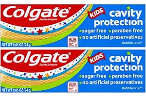 Colgate Kids Bubble Fruit Toothpaste: Fun Protection for Growing Smiles