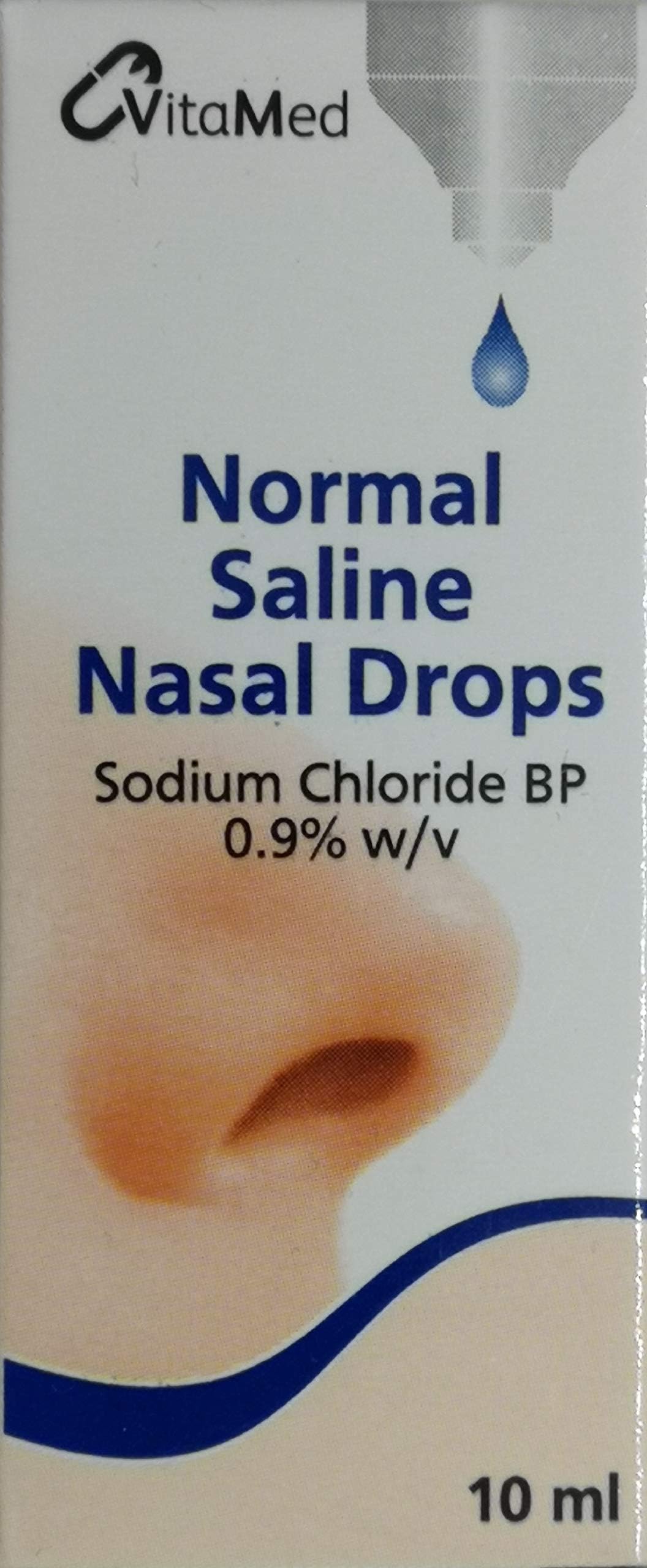 Sterile Saline Nasal Drops 10ml
