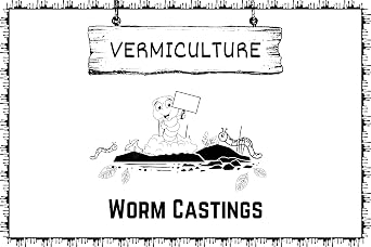Vermiculture Premium Worm Castings | Multipurpose Soil Fertiliser | Complete Plant Feed | Indoor Outdoor Use 1L