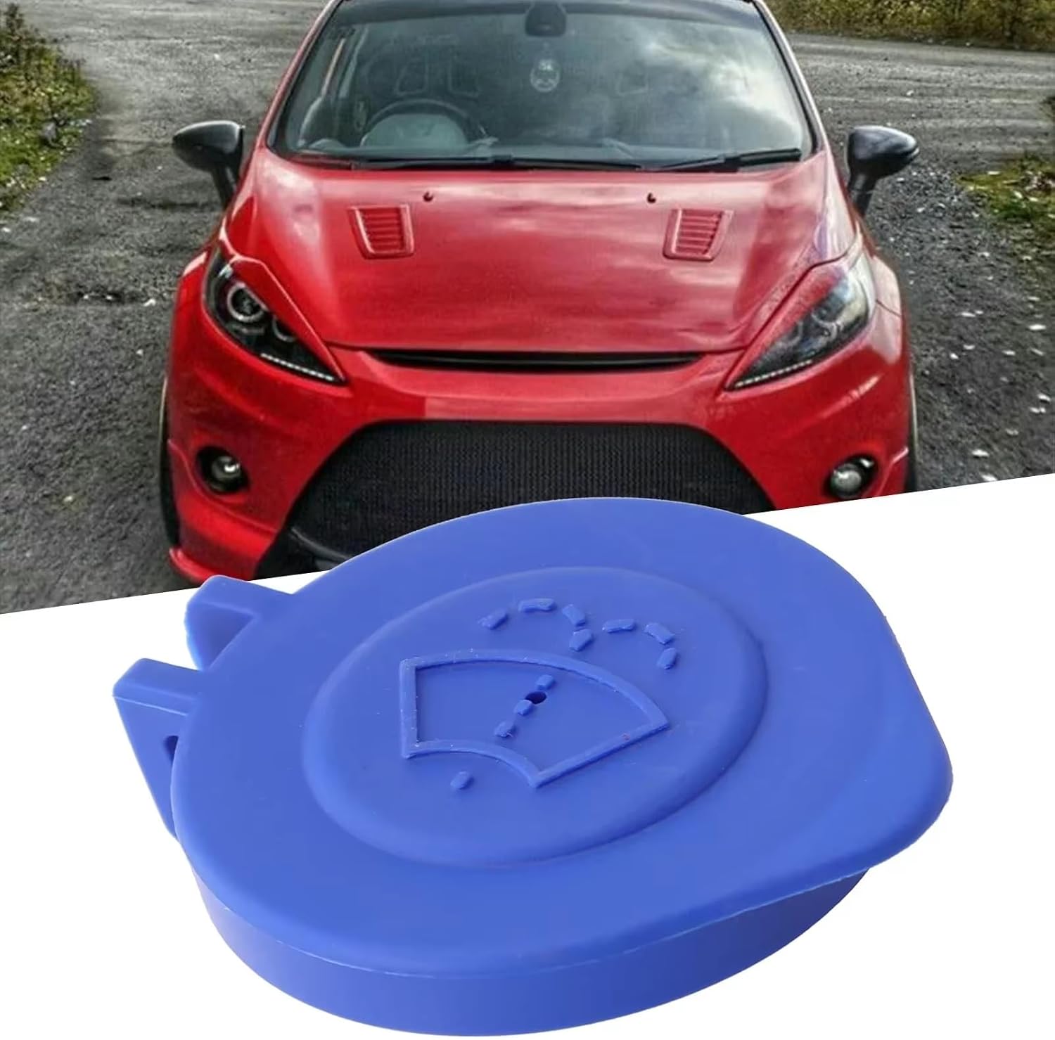 for for Fiesta 2010 2011 2012 2013 2014 2015 2016 2017 2018 Car Windshield Wiper Washer Wash Fluid Cap 1513774 8A6117632AB