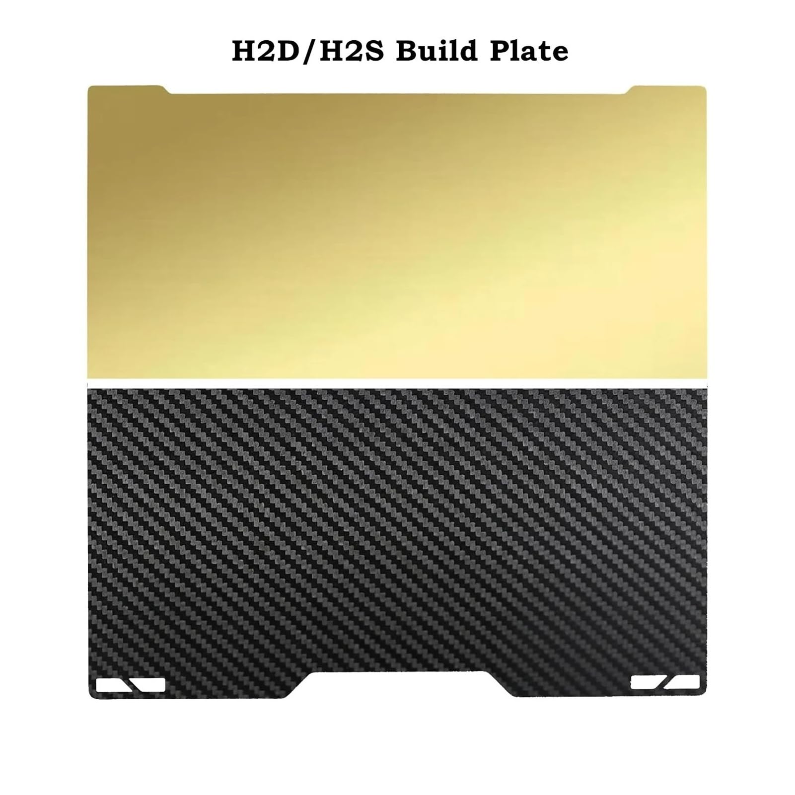 PEI Build Plate For 3D Printer, Double Sided Spring Steel Sheet | Supports 355x346mm Size for PLA and ABS Printing with Smooth/Textured Surfaces.(Smooth PEI PET)