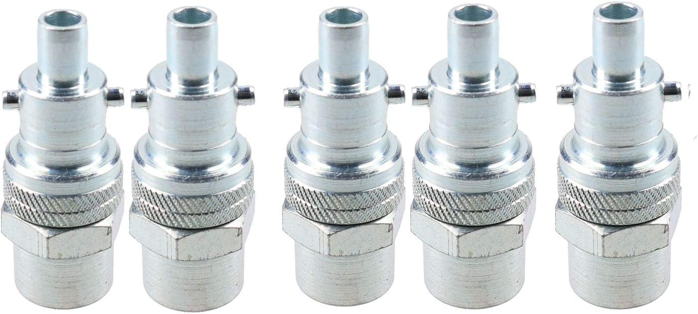 PCL Instant Air Fitting Swivel Male Adaptor 1/4" BSP Female Thread AA5306 x 5