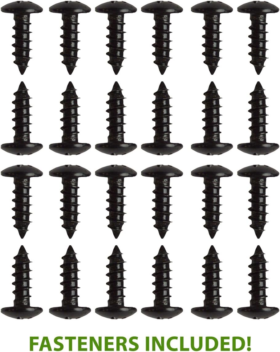Black Commercial Grade Stainless Steel Gate Hinges | NW38950NSSB | 2 Hinges Per Pack