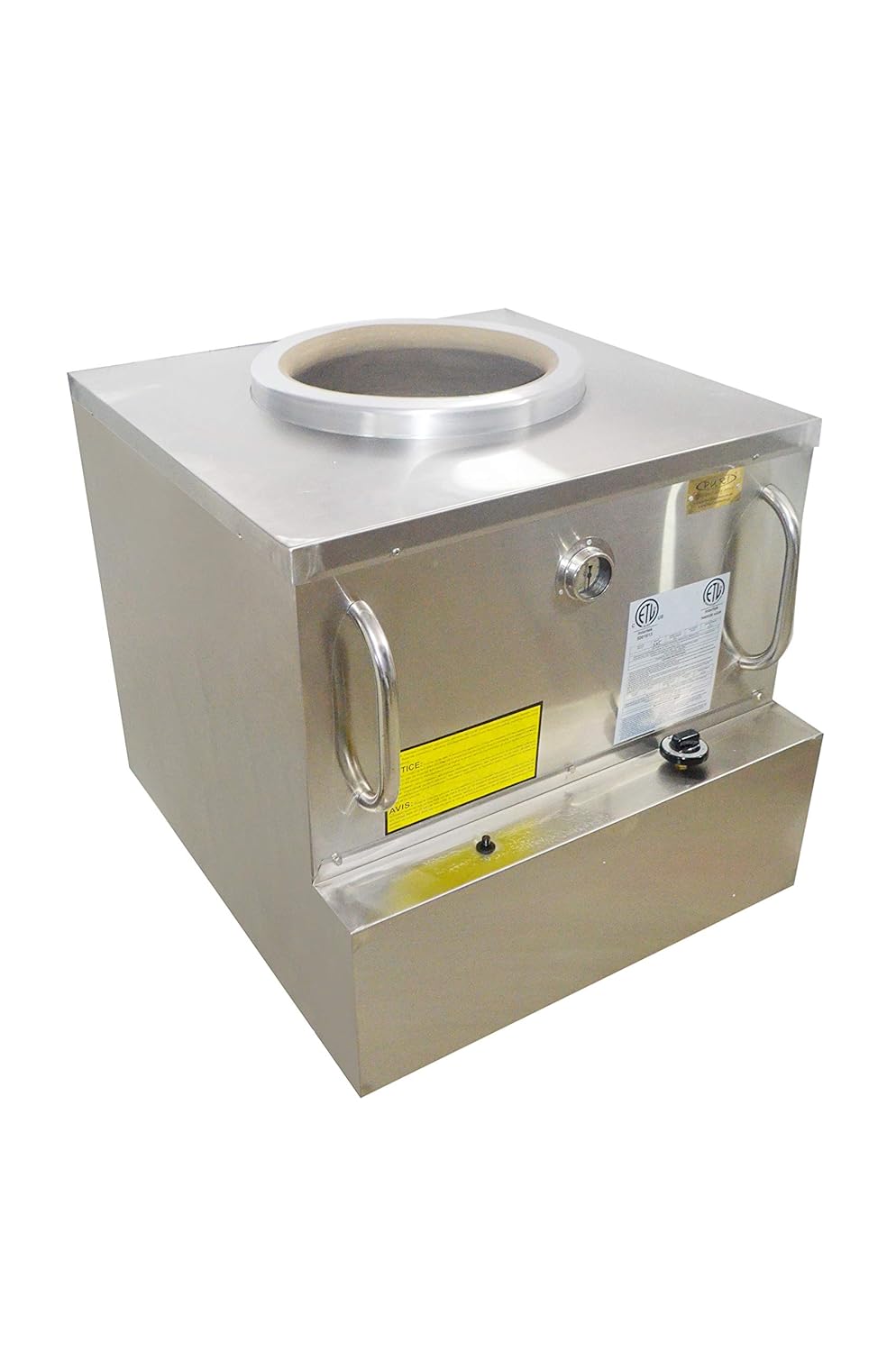 Gas Tandoor - ETL/NSF/ANSI-Restaurant Tandoor Oven 34 x 34 - Commercial Tandoor